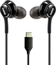 [UrbanX] 2021 Stereo Headphones for Samsung Galaxy S21 Ultra 5G, Galaxy S20 FE, Galaxy S10, S9 Plus, S10e, Note 10, Note 10+, Designed by AKG - with Microphone and Remote Type-C Connector