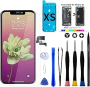 Brinonac for iPhone Xs Screen Replacement Kit, 5.8 Inch Screen Full HD Retina LCD Display COF Touch Screen Digitizer Assembly Kit