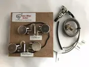 The 59 Les Paul PreWired Kit Long Shaft Pots PIO caps with Gold 3 Way Switch