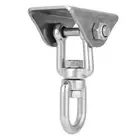 Rotatable Hammock Swing Hanger Hooks Fixed Plates Hanging Chairs Kits ZM