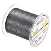 4 Strands PE Braided Fishing Line Abrasion Resistant 328Yard 10LB Grey
