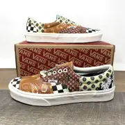 Vans Era Tiger Patchwork Canvas Skate Shoes - Size Men’s 3.5 / Women’s 5