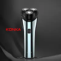 在飛比找生活市集優惠-【康佳 KONKA】IPX7防水乾濕兩用電動刮鬍刀 剃須刀K