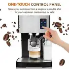 One Touch Automatic Coffee Machine Household Small Italian Milk Frothing System