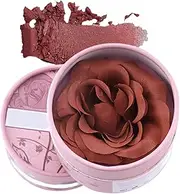 Cheek Blush | 3D Petal Design Travel Size Blush - 3.5g Fragrance Contour Highlighter Smooth Petal Texture Pigmented Nude Makeup For Face Daytime Nighttime Travel Stage