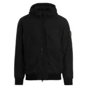 Stone Island Stone 22FW Wappen Garment Dyed Crinkle-Laped Jacket Black 771540723