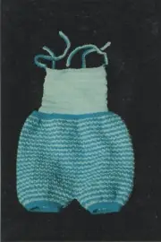 Cascade Yarns Knitting Pattern CYPW106 Baby Bathing Beauty Summer Romper 9-24mos