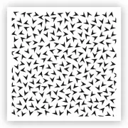 Pattern #31 Stencil - Choose a Size - Laser-Cut Reusable Plastic