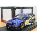 AUTOART 1/18 SUBARU IMPREZA WRC 2006 MONTE CARLO 80693 速巴陸