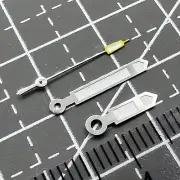 Silver Trim Yellow Trim Pointed Second Hand Watch Hands for Seiko NH35 NH36