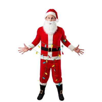 National Lampoon's Christmas Vacation Clark Griswold Nat Size L Costume Party