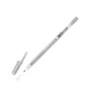 38803 Sakura Gelly Roll Metallic Gel Pen, Medium Point, Silver, Pack of 25