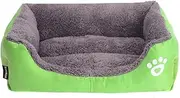 Dog Crate Mattress Large Dog Bed Pet Beds for Dogs Dog Beds Pet Bed Dog Supplies Dog Kennel Pets Supplies Dog Bed(Green,XX-Large)