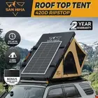 San Hima kalbarri Lite Rooftop Tent Hardshell + Ladder & Rack+200W Solar Panel