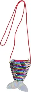 [TOGEVAL] Mermaid Wallet Boys and Girls Coin Wallet Bag Sequin Mini Coin Pouch for Mermaid Party Favor Bags