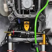 WILRAY CNC Aluminum Motorcycle Adjustable Steering Stabilize Damper Mounting Bracket Kit for NSS350 NSS 350 2021 2022 2023