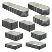 Livsip Garden Bed 9 Models x1 x2 Raised Planter Box Container Galvanised Steel