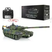 2.4G Henglong 1/16 TK7.0 Plastic Leopard2A6 RTR 3889 RC BB Infrared Combat Tank