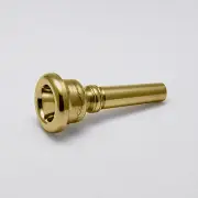 Genuine Curry 24K Gold TC Cup Series Cornet Mouthpiece, 8.5TC NEW! Ships Fast!
