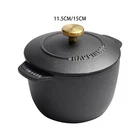 Cast Iron Dutch Oven with Lid Round Casserole Dishes for Pasta Marinate Cook