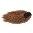 Light Brown Wave Wig Adjustable Charming Breathable Comfortable Fluffy Heat