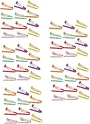 SHINEOFI 5pcs Wristband Bracelet Bracelets VIP Plastic Wristbands Event Wrist Bands Wrist Bands for Event Waterproof Arm Id PVC