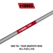 KBS TGI - TOUR GRAPHITE IRON 50-L FLEX (.370)