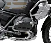 waase Motorbike 3mm Thickness Engine Cylinder Head Guards Protector Cover For BMW R 1250 GS GSA ADV 1250GS R1250GS Adventure 2018 2019 2020 2021 2022, Black