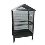 Avi One Patio Aviary Cage 12.5mm 100.5x72.5x171cm Sv Bk (904SB)