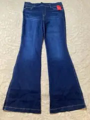 Spanx Flare Pull On Jeans Women’s XL Extra Large Tall Midnight Shade 20327R NEW