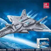 JIESTAR Building Blocks FF41013 The Black Maiden Sky fighter Military Toy 1196pcs No box
