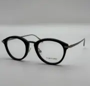 Tom Ford Unisex Glasses TF5497 002 Black Frame Blue Lens 48x22x145