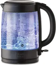 Russell Hobbs Brooklyn 1.7L Glass Kettle - Black Stainless Steel (RHK172BCH)