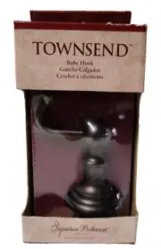 Robe Hook Townsend Venetian Bronze #63695 NEW