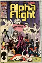 Alpha Flight #33 NM 1st App Lady Deathstrike Mike Mignola Cover 1986 Marvel
