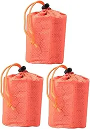KOMBIUDA Sleeping Bag Protection Bag 3-Pack Mini Compression Storage Sack for Outdoor Gear