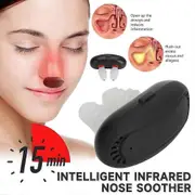 Intelligent Red Light Nasal Therapy Instrument, Infrared Physiotherapy Nasal Soothing Device for Nose