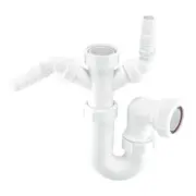 WM11 McAlpine double appliance trap with 75mm seal