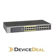 NETGEAR JGS524PE ProSAFE Plus 24-Port Gigabit Rackmount Switch with 12 Ports PoE