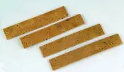 20Pcs Oboe Clarinet Connector Cork Sheet Woodwinds Repair Accessories