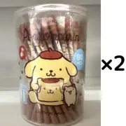 DAISO Japan cotton swab Pompompurin Sanrio. Character Cotton Swab 80pcs. 2sets