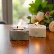 Marble Oculus Tea Light Holder Set of 2 | Handcrafted Stone Candle Holder |