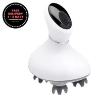 Masajeador Eléctrico del Cuero Cabelludo con Cuatro Modos de Masaje que Imitan.