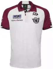 Manly Sea Eagles NRL Mens Alternate Polo Shirt Sizes S-7XL BNWT