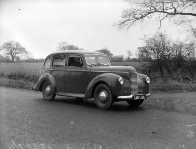 Hillman Minx Phase II 1948 Advertising Motor Show Car Old Photo