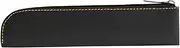 Pen Case | Small Pencil Pouch - Portable Slim Stationery Organizer with Zipper PU Leather Large Capacity School Supplies for Students & Work