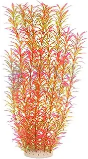 Norgail Large Aquarium Plants Artificial Plastic Fish Tank Plants Decoration Ornaments Safe for All Fish 20 Inches Tall (2)