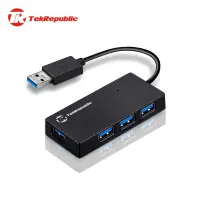 在飛比找蝦皮購物優惠-九成新 TekRepublic 高速 USB3.0 4埠 H