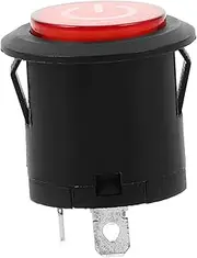 SOPOTUTU Electric Ride Start Button Rocker Switch for Easy Installation Replacement Part for Electric Cars and Motorcycles User Friendly Safety Press Switch