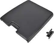 Black Center Console Lid with Latch Armrest Lids 20864151 Fit for 2008-2013 Chevy Tahoe Avalanche Silverado GMC Sierra 1500 2500 3500Yukon XL Replaces OE# 20864153 20864154 924835